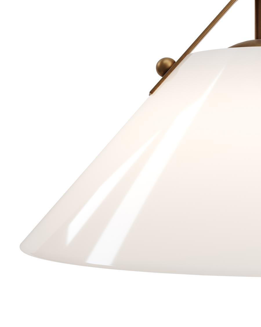 Bronwen Brass Pendant
