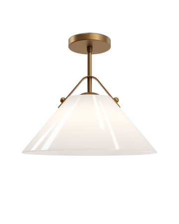 Bronwen Brass Pendant