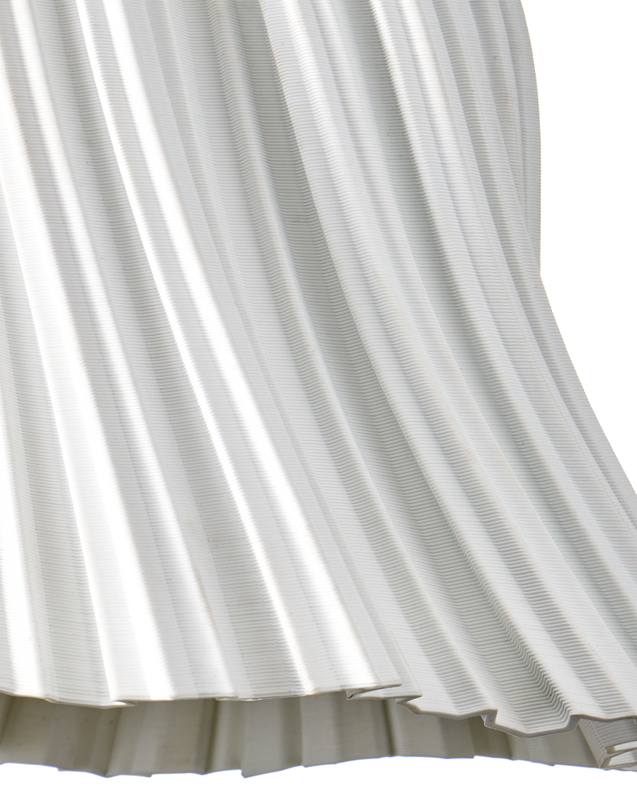 Twirl White Pendant