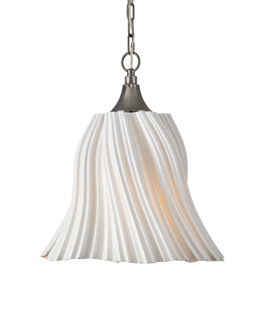 Twirl White Pendant