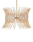 Marquise Oval Gold Chandelier