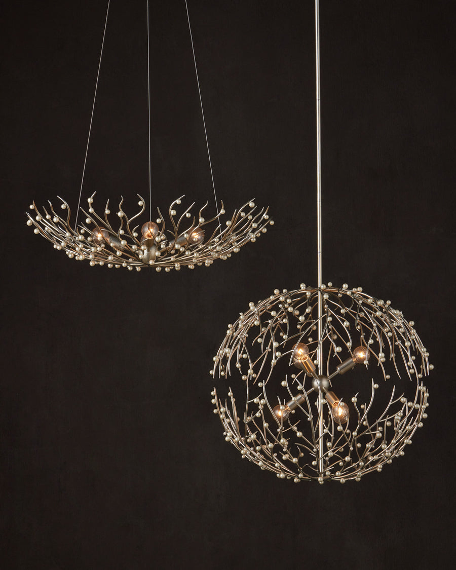 Shinju Pearl Orb Chandelier