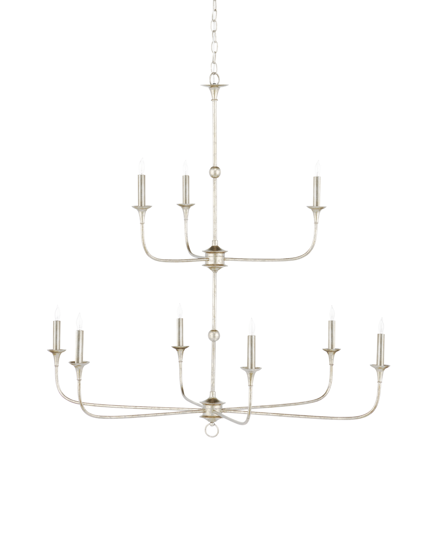 Nottaway Two-Tier Champagne Chandelier