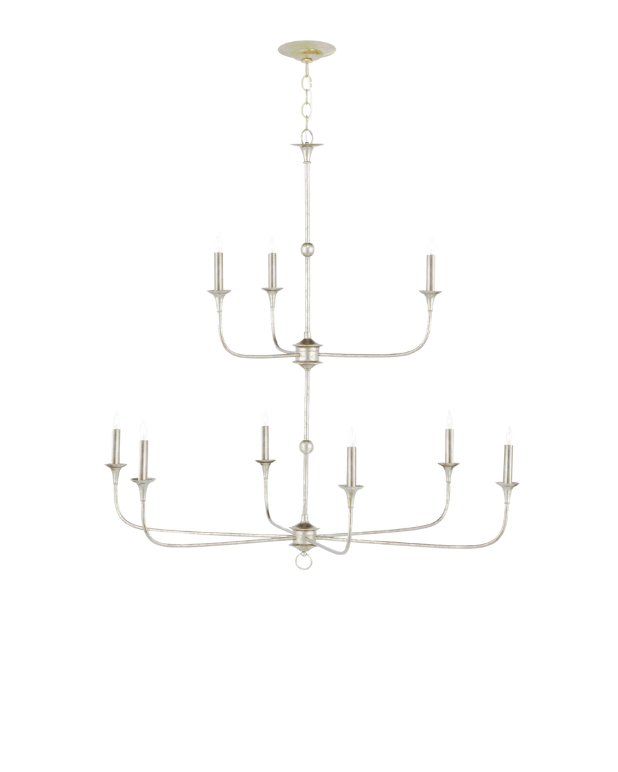 Nottaway Two-Tier Champagne Chandelier