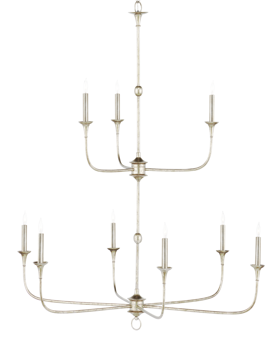 Nottaway Two-Tier Champagne Chandelier