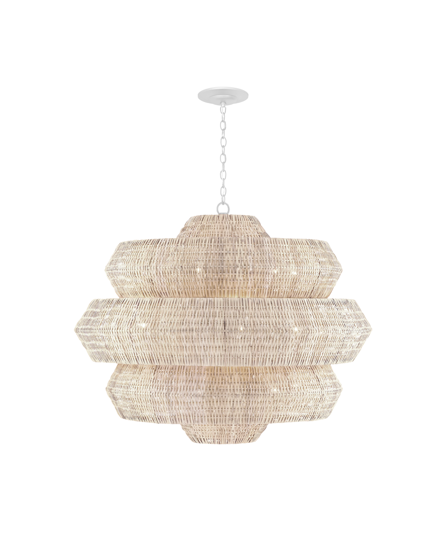 Antibes Grande White Chandelier