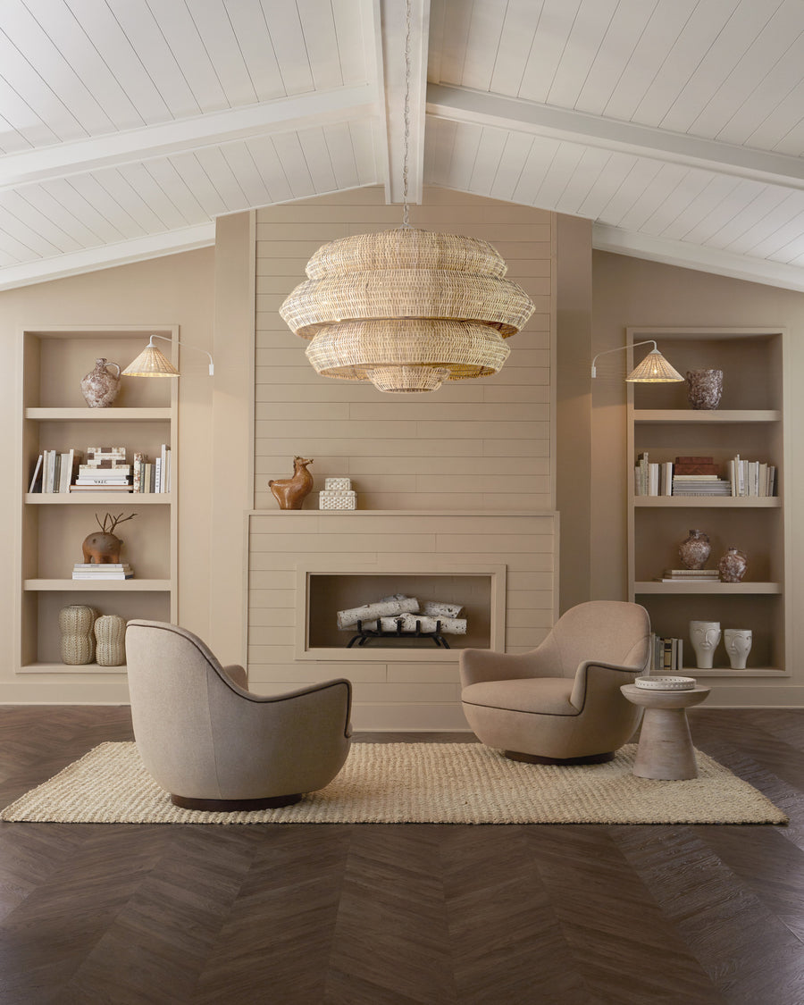 Antibes Grande White Chandelier