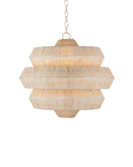 Antibes Small White Chandelier