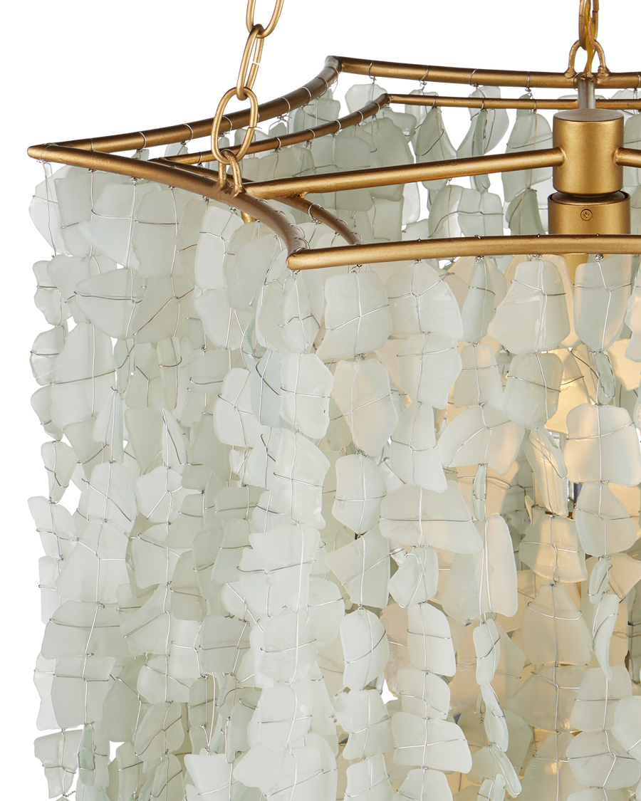 Verre de Mer Large Chandelier