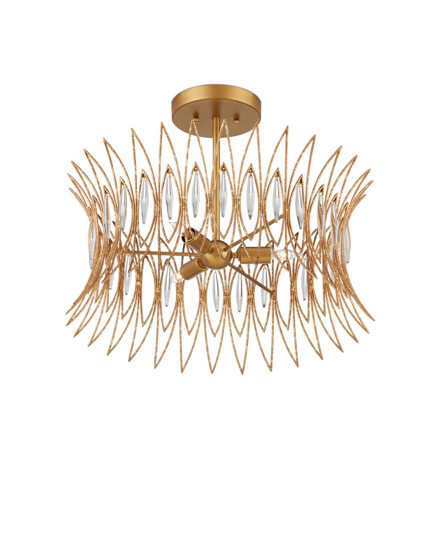 Marquise Semi-Flush Mount