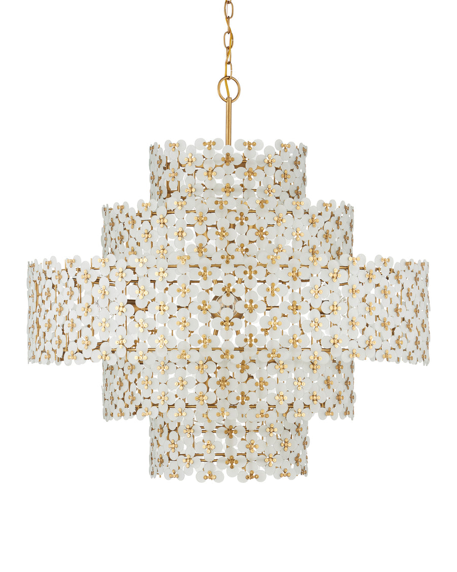 Spring Flower Chandelier