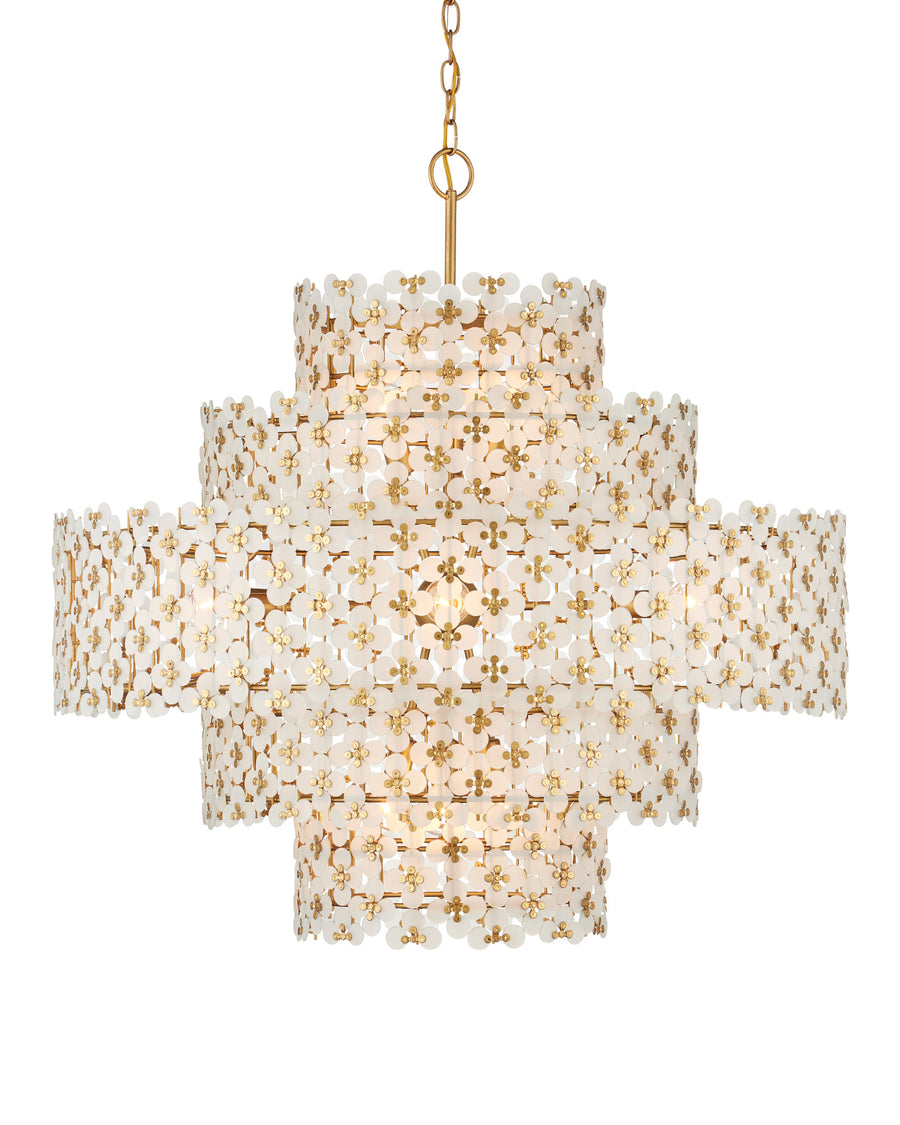 Spring Flower Chandelier