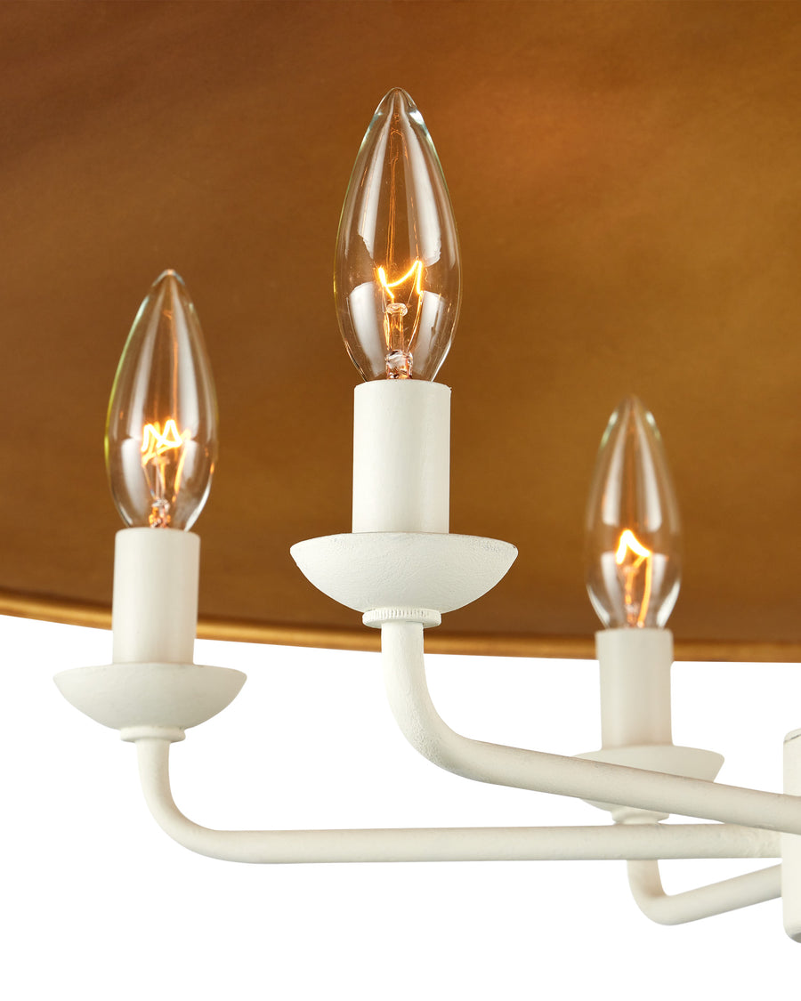 Brussels White Chandelier