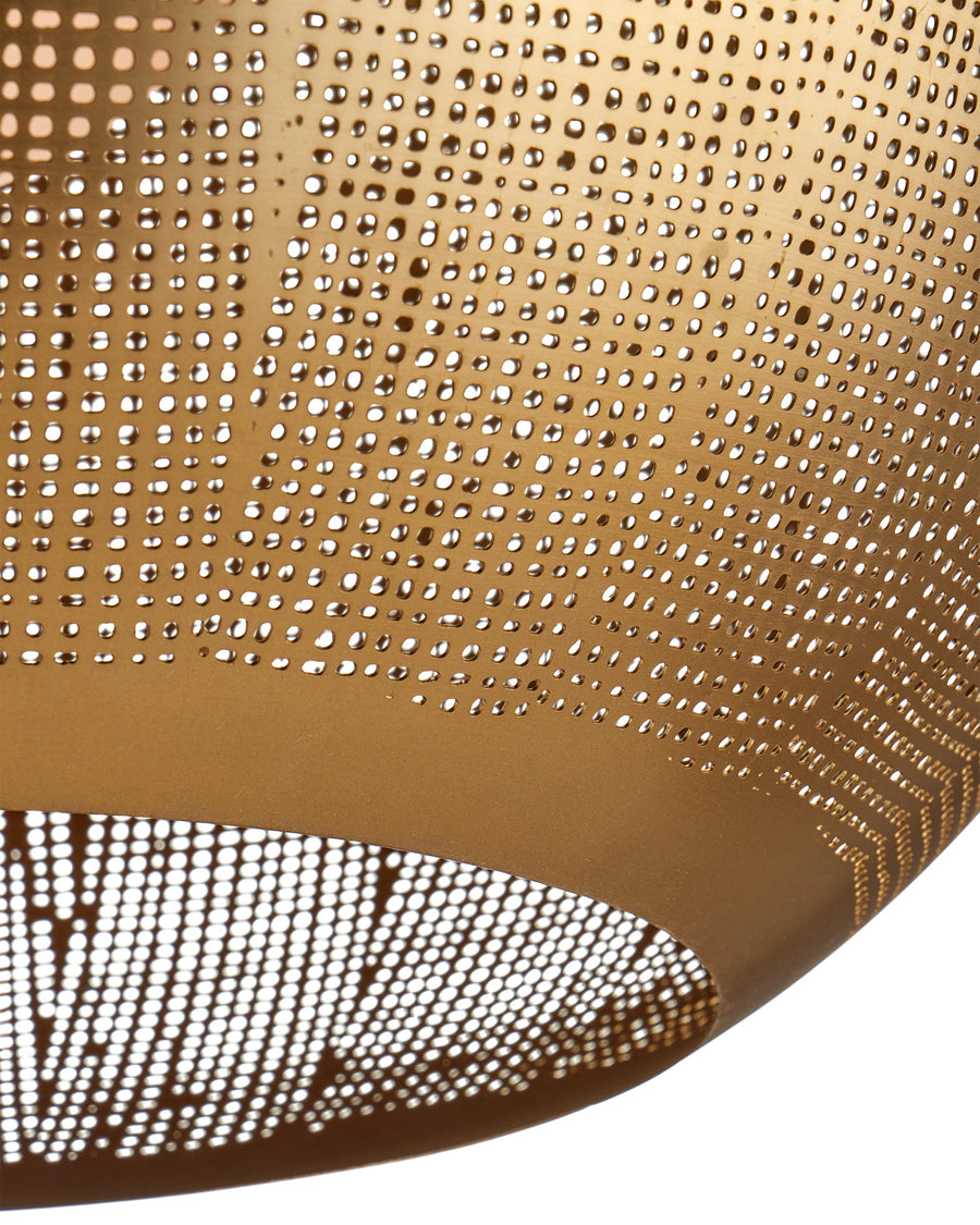 Buckram Brass Orb Pendant