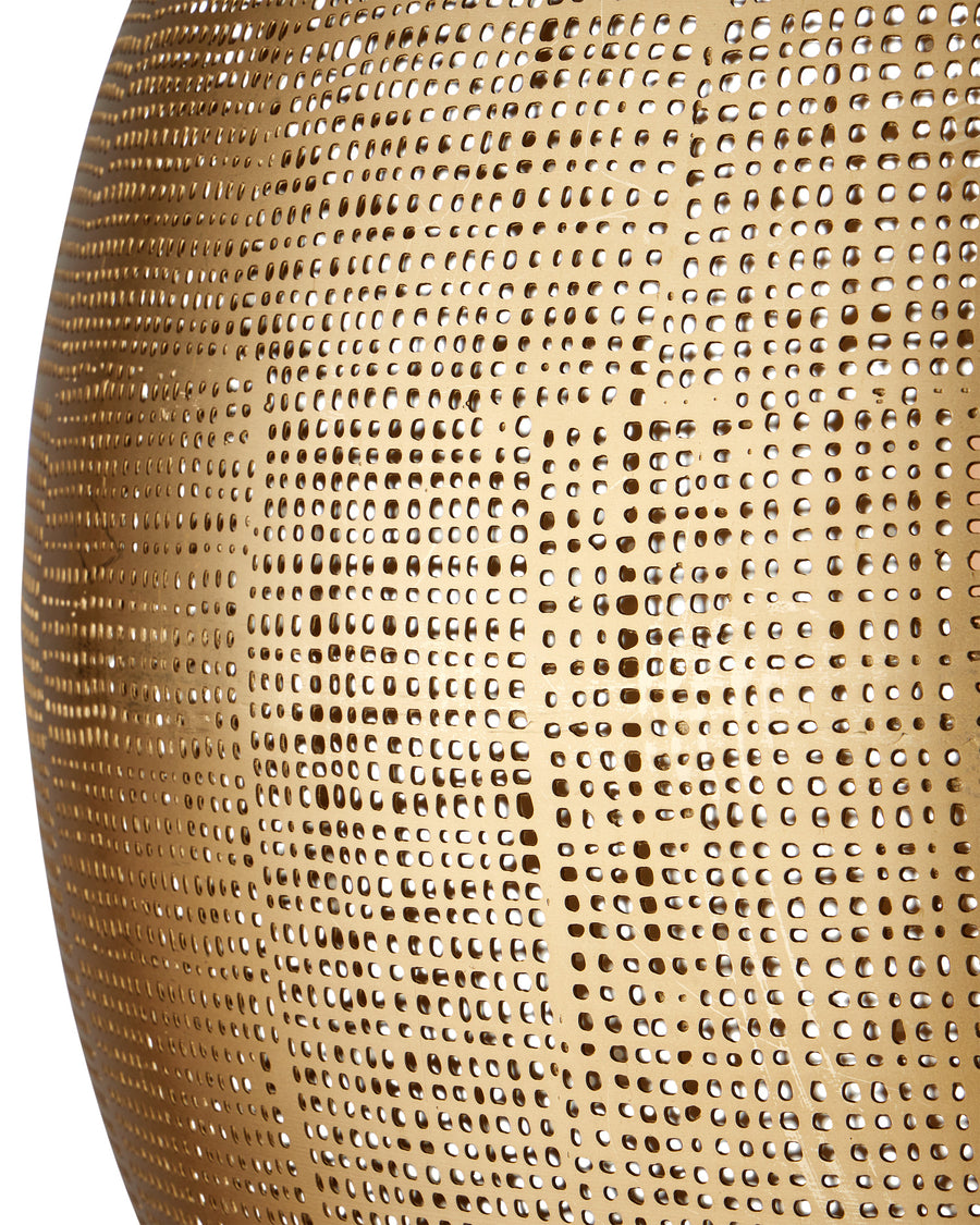 Buckram Brass Orb Pendant