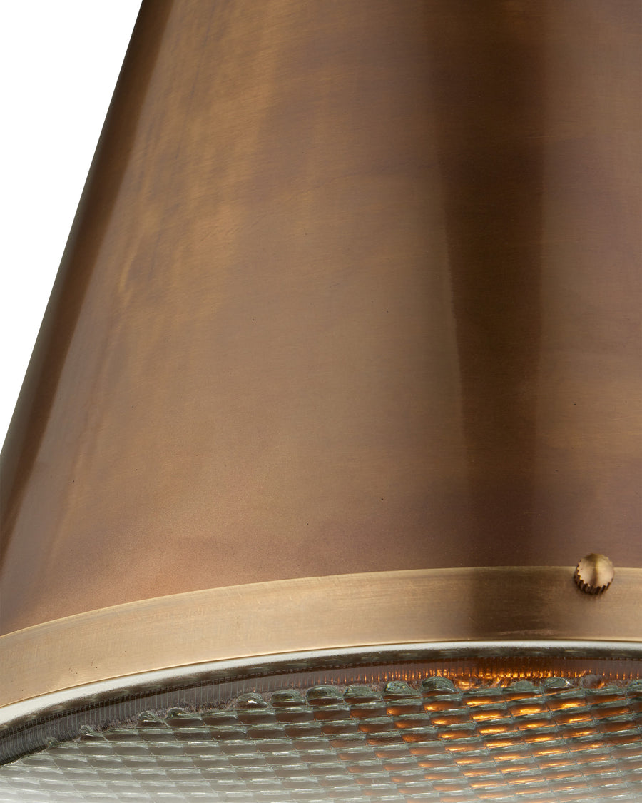 Seafarer Brass Pendant