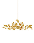 Lunaria Gold Oval Chandelier