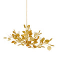 Lunaria Gold Oval Chandelier