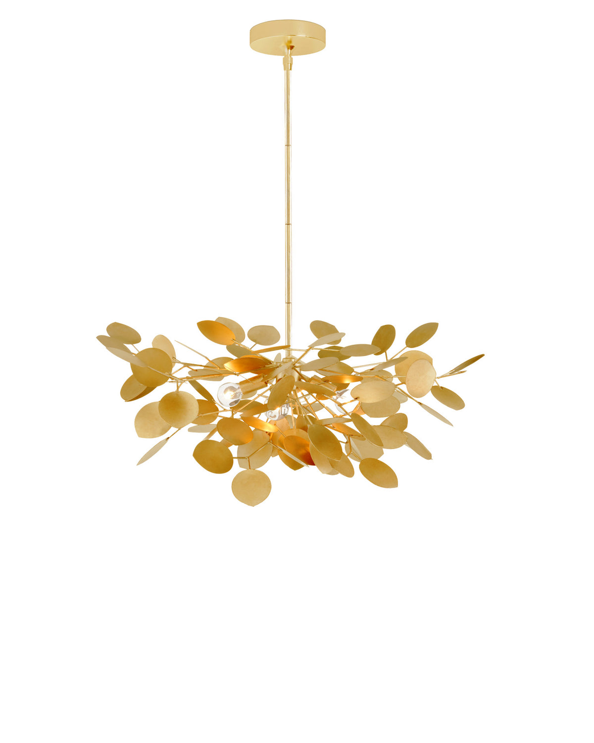 Lunaria Small Gold Chandelier