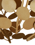 Lunaria Gold Orb Chandelier