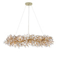 Crystal Bud Large Ring Chandelier