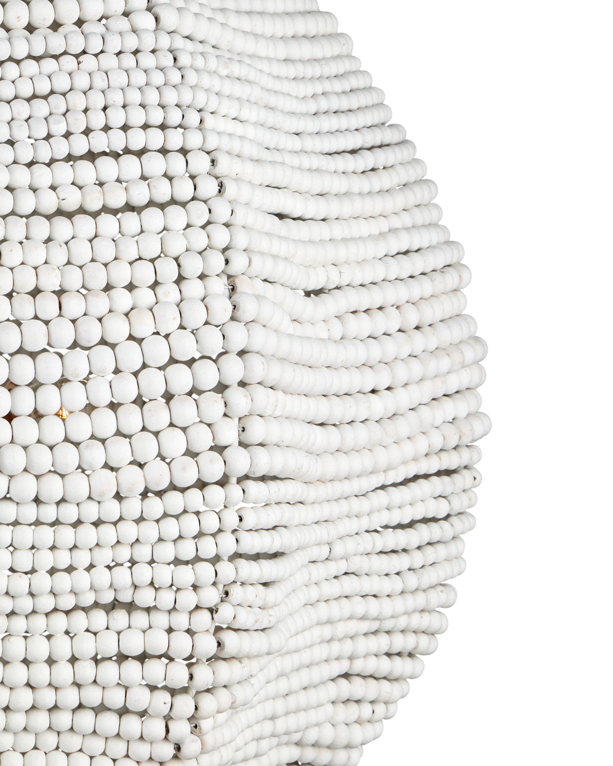 Octavia Large White Pendant