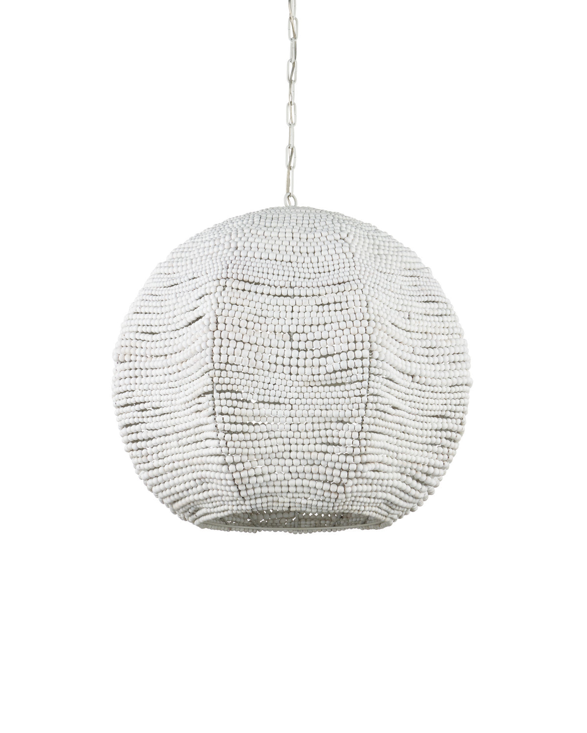 Octavia Large White Pendant