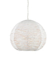 Octavia Large White Pendant