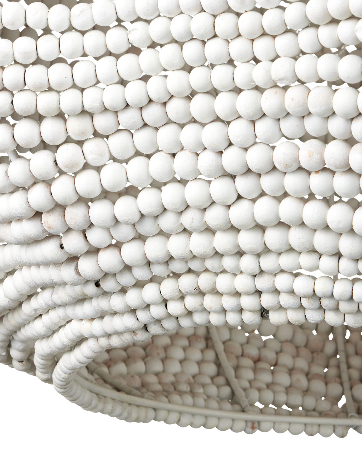 Octavia Large White Pendant