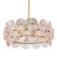 Whirlwind Medium Pink Chandelier
