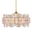 Whirlwind Medium Pink Chandelier