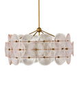 Whirlwind Medium Pink Chandelier