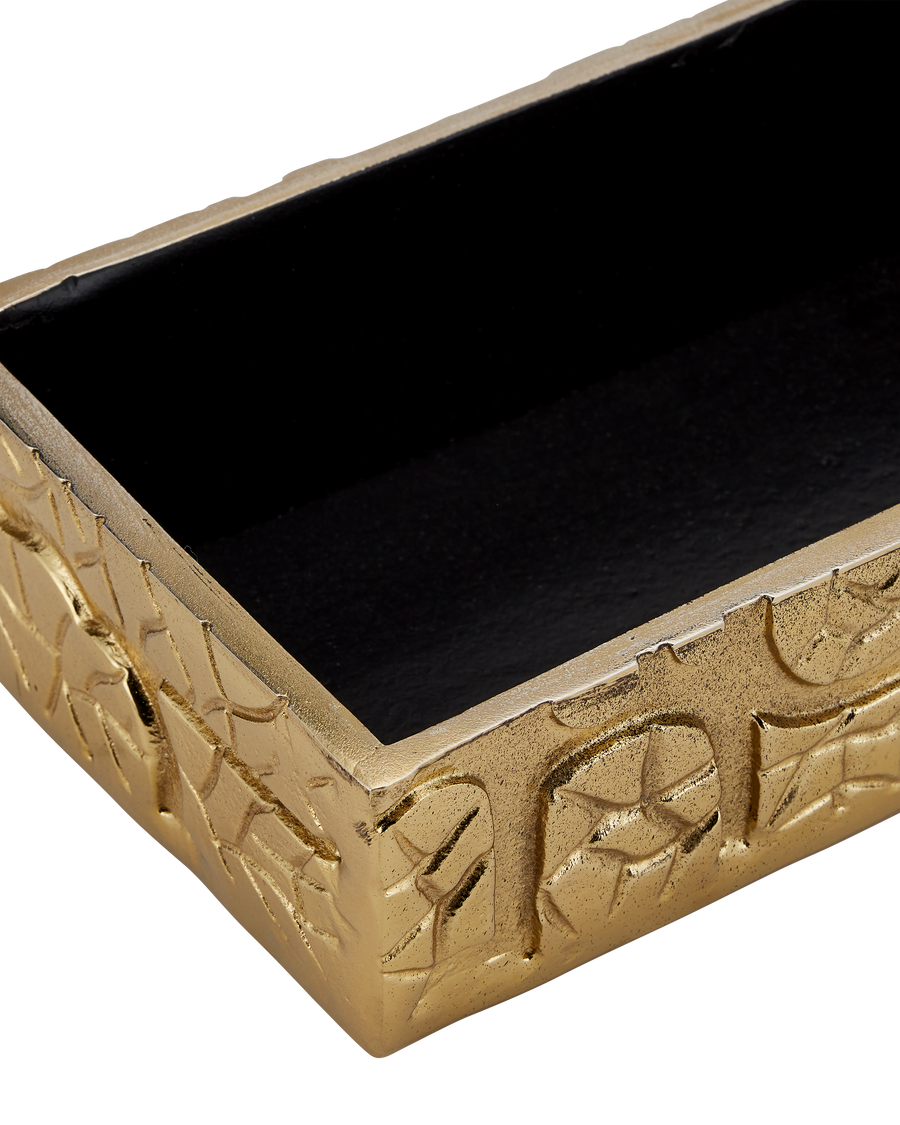 Beau Monde Gold & Green Box