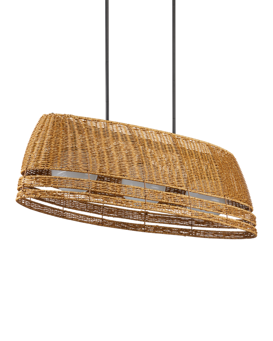 Barbary Oval Outdoor Chandelier