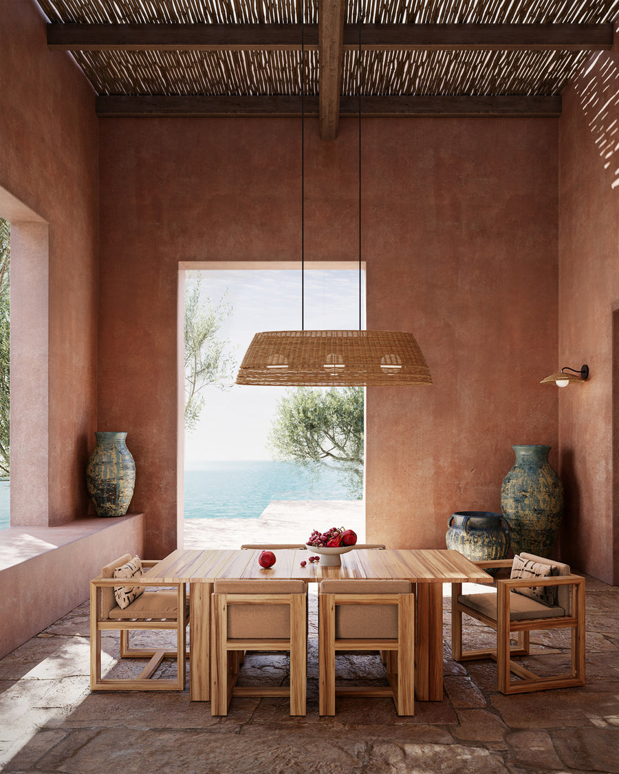 Barbary Oval Outdoor Chandelier