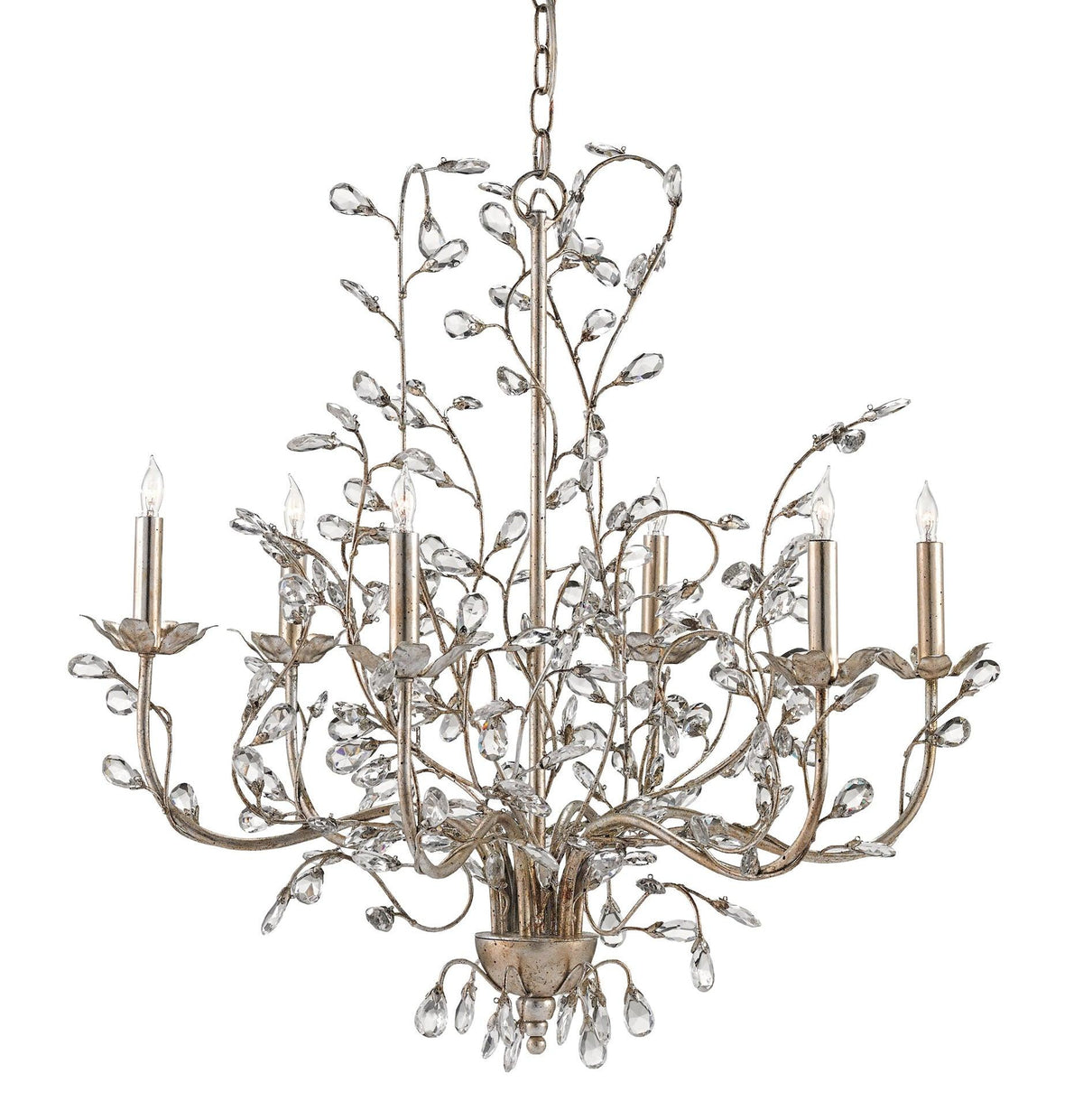 Crystal Bud Medium Chandelier - Maison Vogue