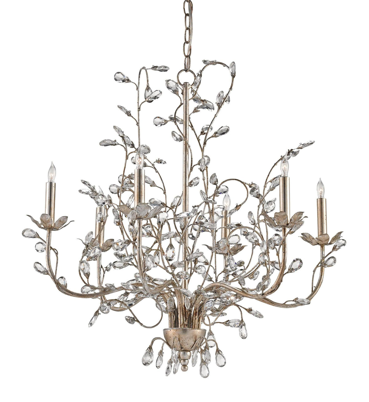 Crystal Bud Medium Chandelier - Maison Vogue