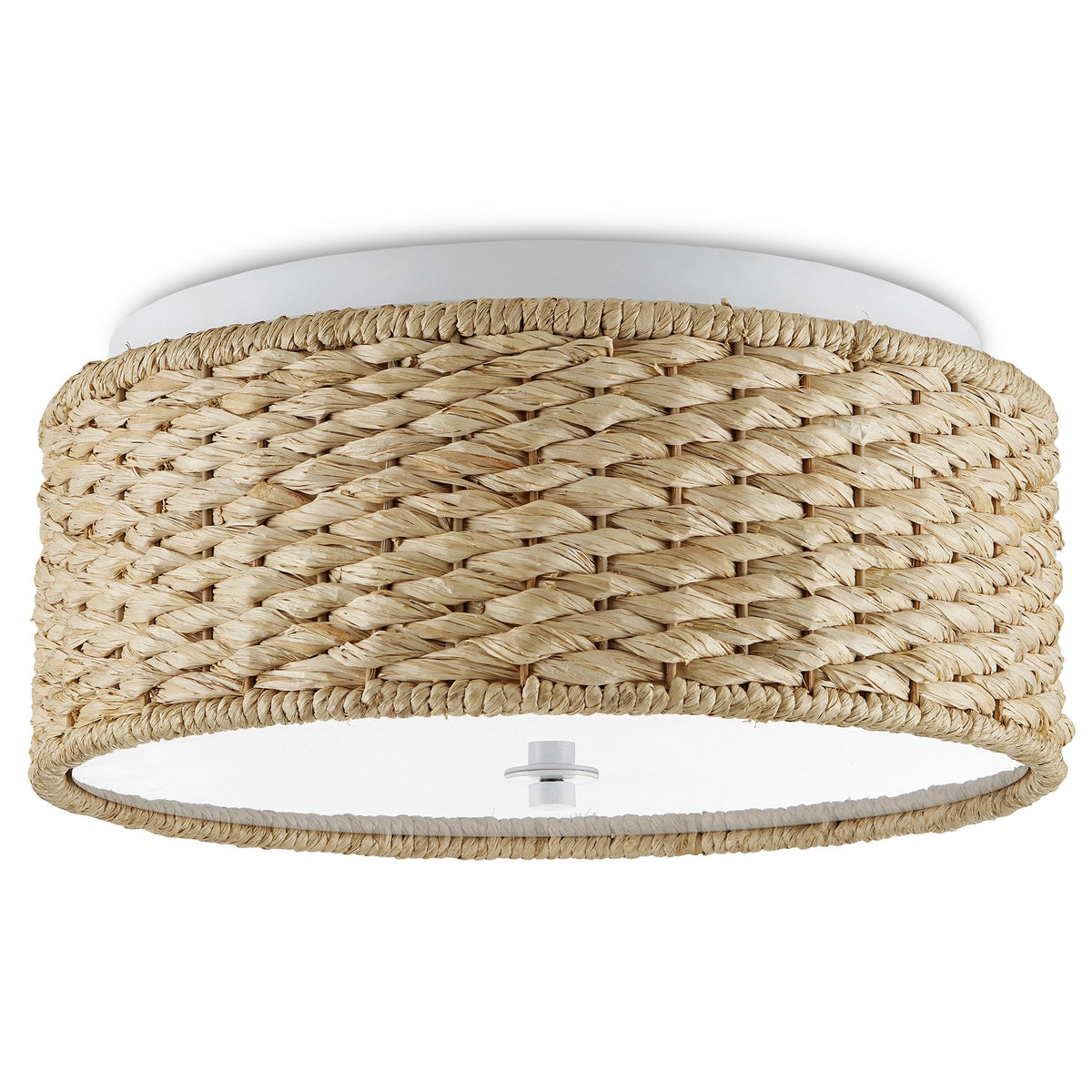 Colchester Raffia Flush Mount - Maison Vogue