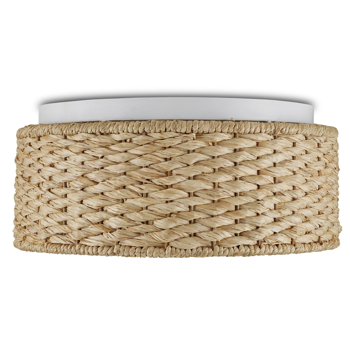 Colchester Raffia Flush Mount - Maison Vogue