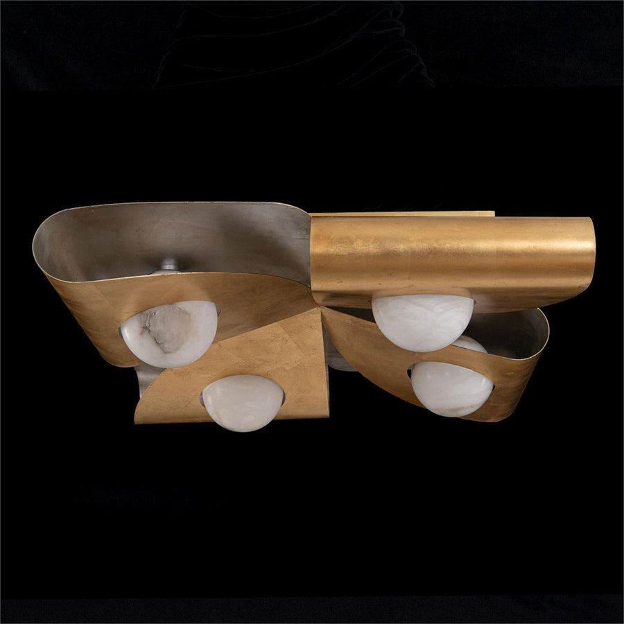 Dobrar Four-Light Flush Mount and Wall Sconce