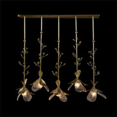 Dryad Five-Light Horizontal Chandelier