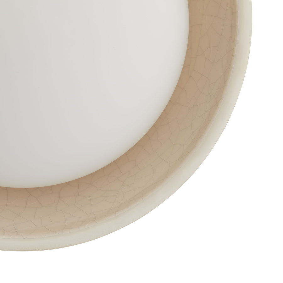 Glaze Small Sconce - Ivory