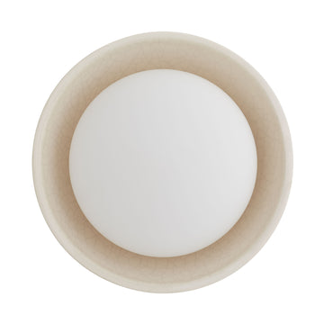 Glaze Small Sconce - Ivory