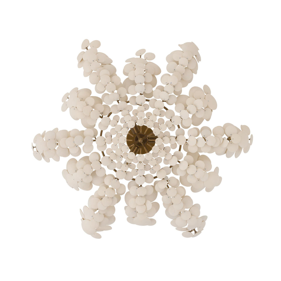 Bilal Flush Mount - Ivory Coconut Shell
