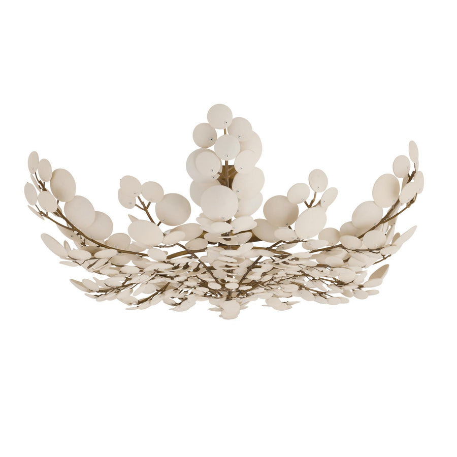 Bilal Flush Mount - Ivory Coconut Shell