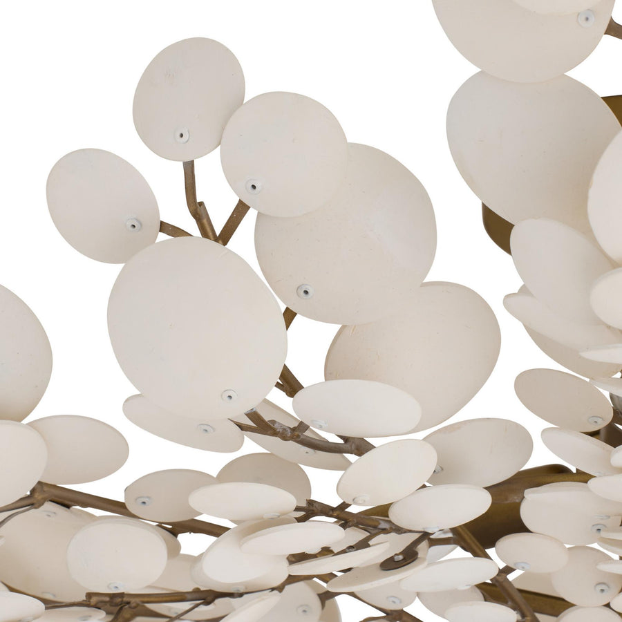 Bilal Flush Mount - Ivory Coconut Shell