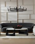 Griff Large Chandelier-English Bronze, Iron