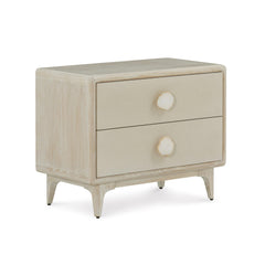 Alba Two-Drawer Nightstand - Maison Vogue