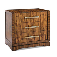 Borneo Three-Drawer Nightstand