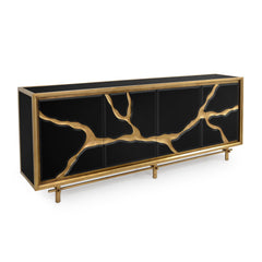 Revne Black Credenza - Maison Vogue